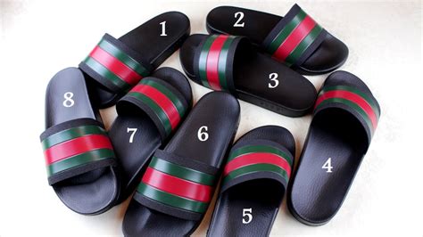 best replica gucci flip flops|How To Spot Fake Gucci Rubber Slide Sandals Authentic vs Replica .